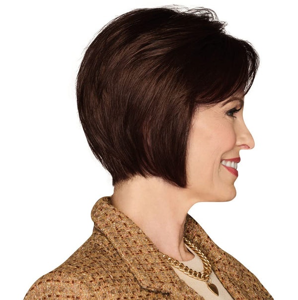 GABOR Bend The Rules Chin Length Boy Cut Wig by Hauruwear, Average Cap, GL11-25 Honey Pecan