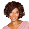 Sweet Talk Luxury Hand-Tied Chin Length Layered Wig by Hairuwear, Average Cap, GL2-6 Black Coffee