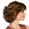 GABOR Gimme Drama Chin-Length Pageboy Long Layered Bob Wig by Hairuwear, Average Cap, GF6-30 Copper Mahogany
