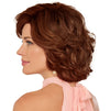 GABOR Blushing Beauty Mid-Length Barrel Curl Wig by Hairuwear, Average Size Cap, GL12-16 Golden Walnut