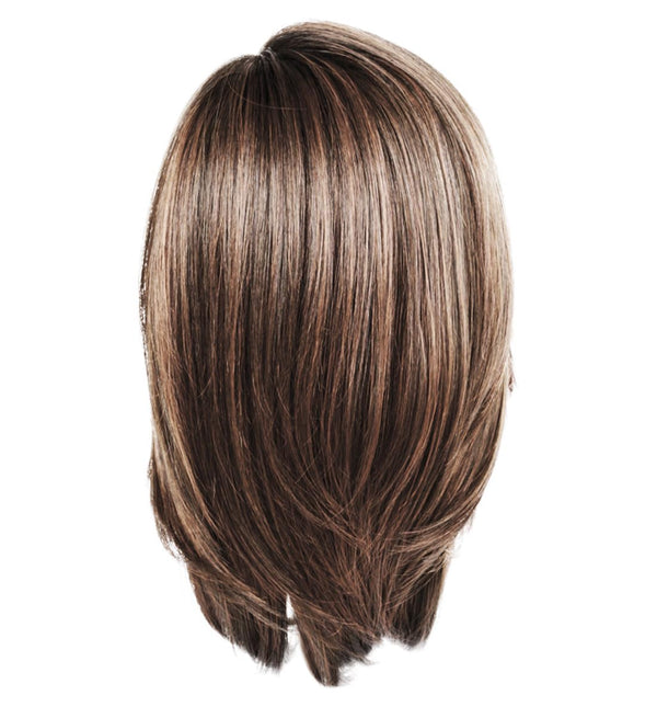 Gabor OWN THE ROOM Long Layered Mid-Length Wig, Easy to Care For Designer Series by Hairuwear, Large Cap Size, GF12-22SS Cappuccino