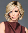 GABOR TREND ALERT Chin-Length Full Volume Bob Boy Cut Wig, Designer Series by Hairuwear, Average Cap Size, GF8-29SS Hazelnut