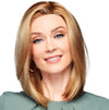 GABOR Forever Chic Shoulder-Length Stylish Tapered Wig by Hairuwear, Average Size Cap, GL27-29 Chocolate Caramel