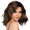 GABOR Dress Me Up Shoulder-Length Pageboy Layered and Wavy Wig by Hairuwear, Average Cap, GF4-6 Black Coffee