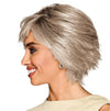 GABOR MAKE A STATEMENT Layered Modern Chin-Length Bob Wig, Designer Series by Hairuwear, Average Cap Size, GF4-6 Black Coffee