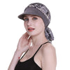Newsboy Cap for Women Chemo Headwear med skjerf Gaver Hårtap tilgjengelig hele året