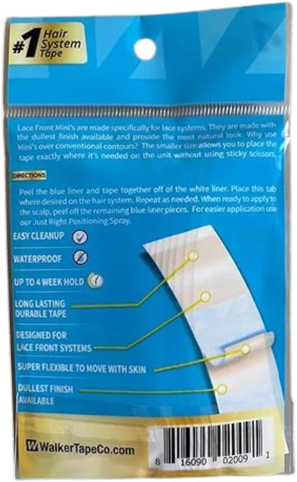 Lace Front Mini's Double Side adhesive 72 mini's per pack by Lace Front Mini