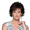 Gabor Carte Blanche Short Fluff-Back Silhouette Wig by Hairuwear, Average Size Cap, G2+ Licorice Mist