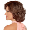 GABOR Blushing Beauty Mid-Length Barrel Curl Wig by Hairuwear, Average Size Cap, GL12-16 Golden Walnut