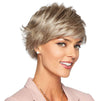 GABOR Gala Luxury Short Textured Wig by Hairuwear, Average Size Cap, G27+ Ginger Mist