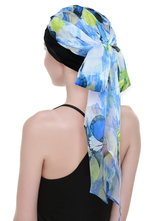 Chemo headwrap skjerf for hårtap Kvinner Kreft Hodeklær Medisinske gaver til alopecia