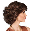 GABOR Gimme Drama Chin-Length Pageboy Long Layered Bob Wig by Hairuwear, Average Cap, GF6-30 Copper Mahogany