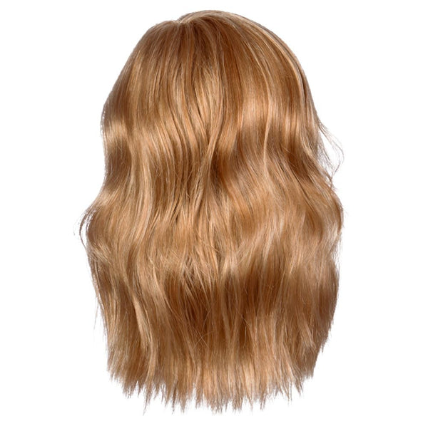 GABOR Love Wave Layered Shoulder-Length Wig With Soft Barrel Curled Waves by Hairuwear, Average Cap, GL15-26SS Buttered Toast