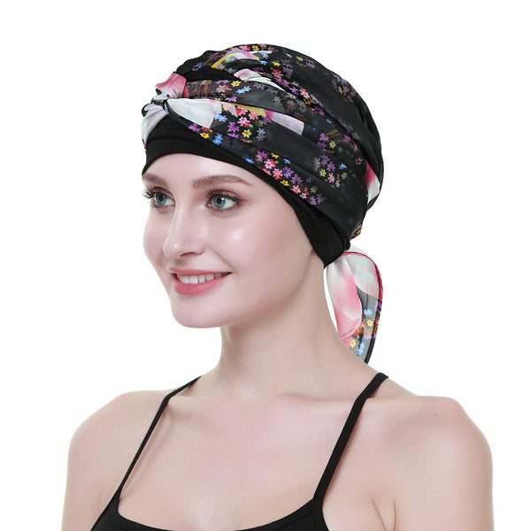 Chemo Turban For Cancer Women Cancer Headwear Headwrap Scarfs Cap