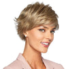 GABOR Gala Luxury Short Textured Wig by Hairuwear, Average Size Cap, G27+ Ginger Mist