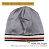 FocusCare Adjustable Sleeping Cap,Satin Lined Extra Large Women Curly Hair Available Day and Night