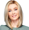 GABOR Forever Chic Shoulder-Length Stylish Tapered Wig by Hairuwear, Average Size Cap, GL27-29 Chocolate Caramel