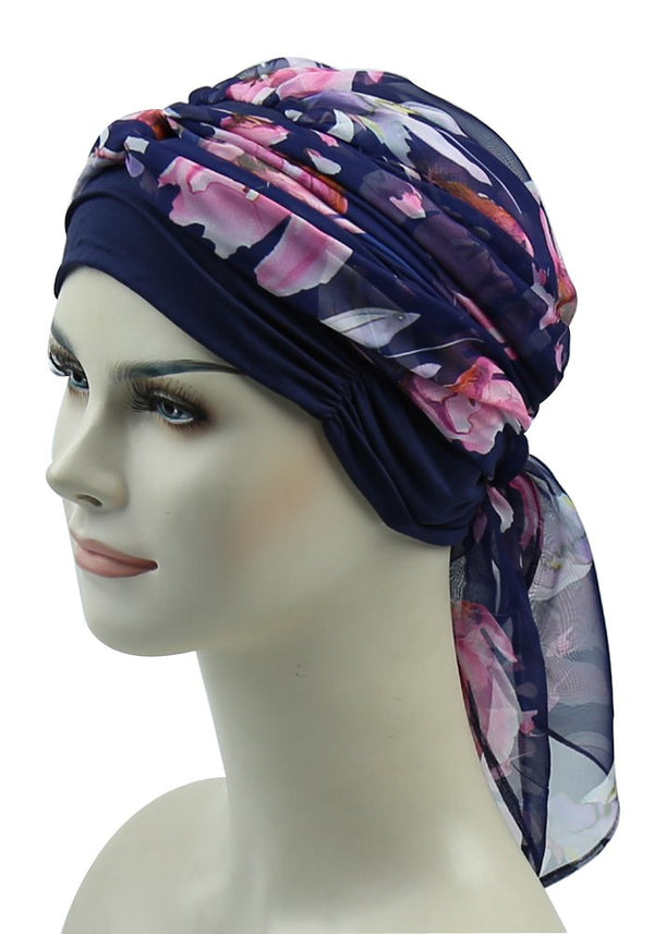 Chemo headwrap skjerf for hårtap Kvinner Kreft Hodeklær Medisinske gaver til alopecia