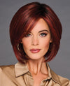 GABOR Glamorize Always Mid-Length Bob Wig With Face Framing Features by Hairuwear, Average Cap, GF44-60SS Sugared Licorice