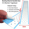 Walker Tape - 6 bonding strips, tapes, extensions, tape-on extensions, sensitive skin, 3.8 x 30 cm