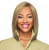 GABOR Forever Chic Shoulder-Length Stylish Tapered Wig by Hairuwear, Average Size Cap, GL27-29 Chocolate Caramel