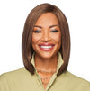 GABOR Forever Chic Shoulder-Length Stylish Tapered Wig by Hairuwear, Average Size Cap, GL27-29 Chocolate Caramel
