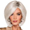 GABOR Glamorize Always Mid-Length Bob Wig With Face Framing Features by Hairuwear, Average Cap, GF44-60SS Sugared Licorice