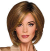 GABOR Glamorize Always Mid-Length Bob Wig With Face Framing Features by Hairuwear, Average Cap, GF44-60SS Sugared Licorice
