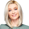 GABOR Forever Chic Shoulder-Length Stylish Tapered Wig by Hairuwear, Average Size Cap, GL27-29 Chocolate Caramel