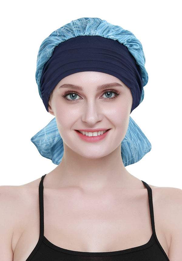 Chemo headwrap skjerf for hårtap Kvinner Kreft Hodeklær Medisinske gaver til alopecia