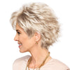 GABOR Royal Tease Layered Short Shag Wig by Hairuwear, 2023 Spring Luxury Collection, Average Cap, GL14-22 Sandy Blonde