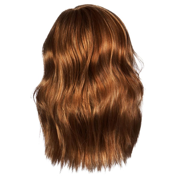 GABOR Love Wave Layered Shoulder-Length Wig With Soft Barrel Curled Waves by Hairuwear, Average Cap, GL15-26SS Buttered Toast