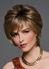 GABOR So Uplifting Short Layered Wig by Hairuwear, Average Cap, GF16-22 Iced Sweet Cream