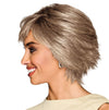 GABOR MAKE A STATEMENT Layered Modern Chin-Length Bob Wig, Designer Series by Hairuwear, Average Cap Size, GF4-6 Black Coffee