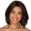 GABOR Gimme Drama Chin-Length Pageboy Long Layered Bob Wig by Hairuwear, Average Cap, GF6-30 Copper Mahogany