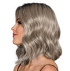 GABOR Dress Me Up Shoulder-Length Pageboy Layered and Wavy Wig by Hairuwear, Average Cap, GF4-6 Black Coffee