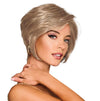 GABOR Best In Class Layered Chin-Length Boycut Wig by Hairuwear, Average Cap, GF56-60 Silver