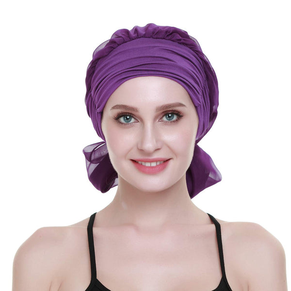 Chemo Turban For Cancer Women Cancer Headwear Headwrap Scarfs Cap