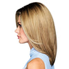 GABOR OWN THE ROOM Long Layered Mid-Length Wig, Easy to Care For Designer Series by Hairuwear, Average Cap Size, GF4-6 Black Coffee