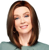 GABOR Forever Chic Shoulder-Length Stylish Tapered Wig by Hairuwear, Average Size Cap, GL27-29 Chocolate Caramel
