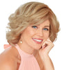 GABOR Blushing Beauty Mid-Length Barrel Curl Wig by Hairuwear, Average Size Cap, GL12-16 Golden Walnut