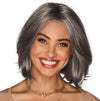 GABOR Gimme Drama Chin-Length Pageboy Long Layered Bob Wig by Hairuwear, Average Cap, GF6-30 Copper Mahogany