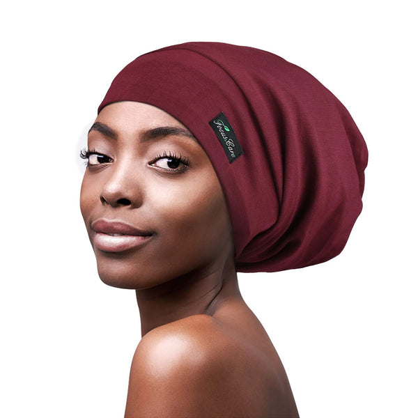 FocusCare Adjustable Sleeping Cap,Satin Lined Extra Large Women Curly Hair Available Day and Night