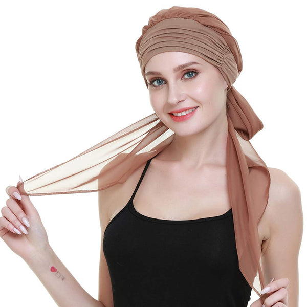 Chemo Turban For Cancer Women Cancer Headwear Headwrap Scarfs Cap