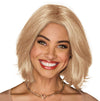 GABOR Gimme Drama Chin-Length Pageboy Long Layered Bob Wig by Hairuwear, Average Cap, GF6-30 Copper Mahogany
