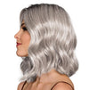 GABOR Dress Me Up Shoulder-Length Pageboy Layered and Wavy Wig by Hairuwear, Average Cap, GF4-6 Black Coffee