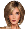 GABOR Glamorize Always Mid-Length Bob Wig With Face Framing Features by Hairuwear, Average Cap, GF44-60SS Sugared Licorice