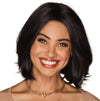 GABOR Gimme Drama Chin-Length Pageboy Long Layered Bob Wig by Hairuwear, Average Cap, GF6-30 Copper Mahogany