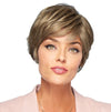 GABOR Gala Luxury Short Textured Wig by Hairuwear, Average Size Cap, G27+ Ginger Mist