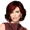 GABOR TREND ALERT Chin-Length Full Volume Bob Boy Cut Wig, Designer Series by Hairuwear, Average Cap Size, GF8-29SS Hazelnut